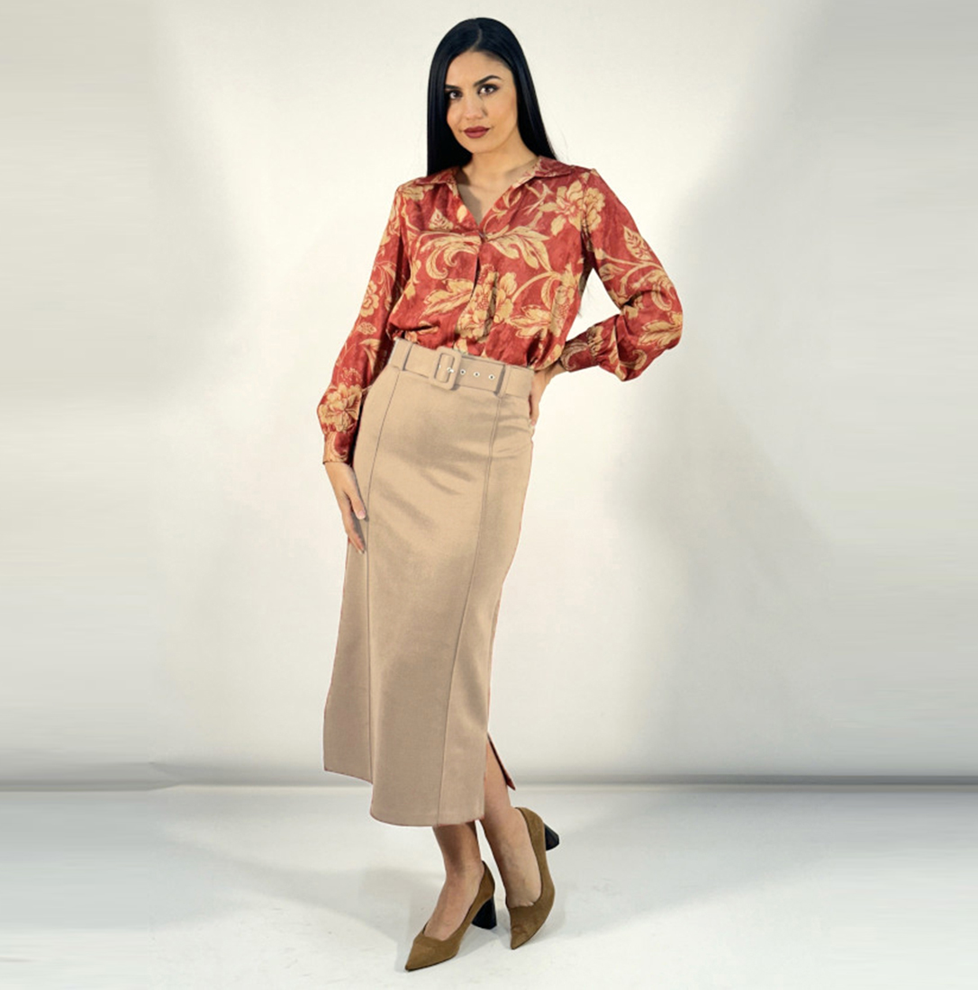 FALDA SUEDE