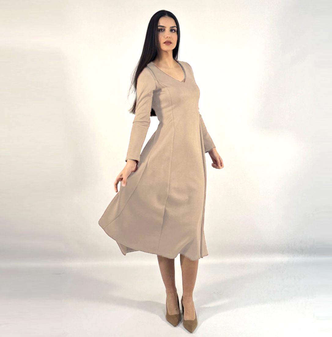 VESTIDO SUEDE