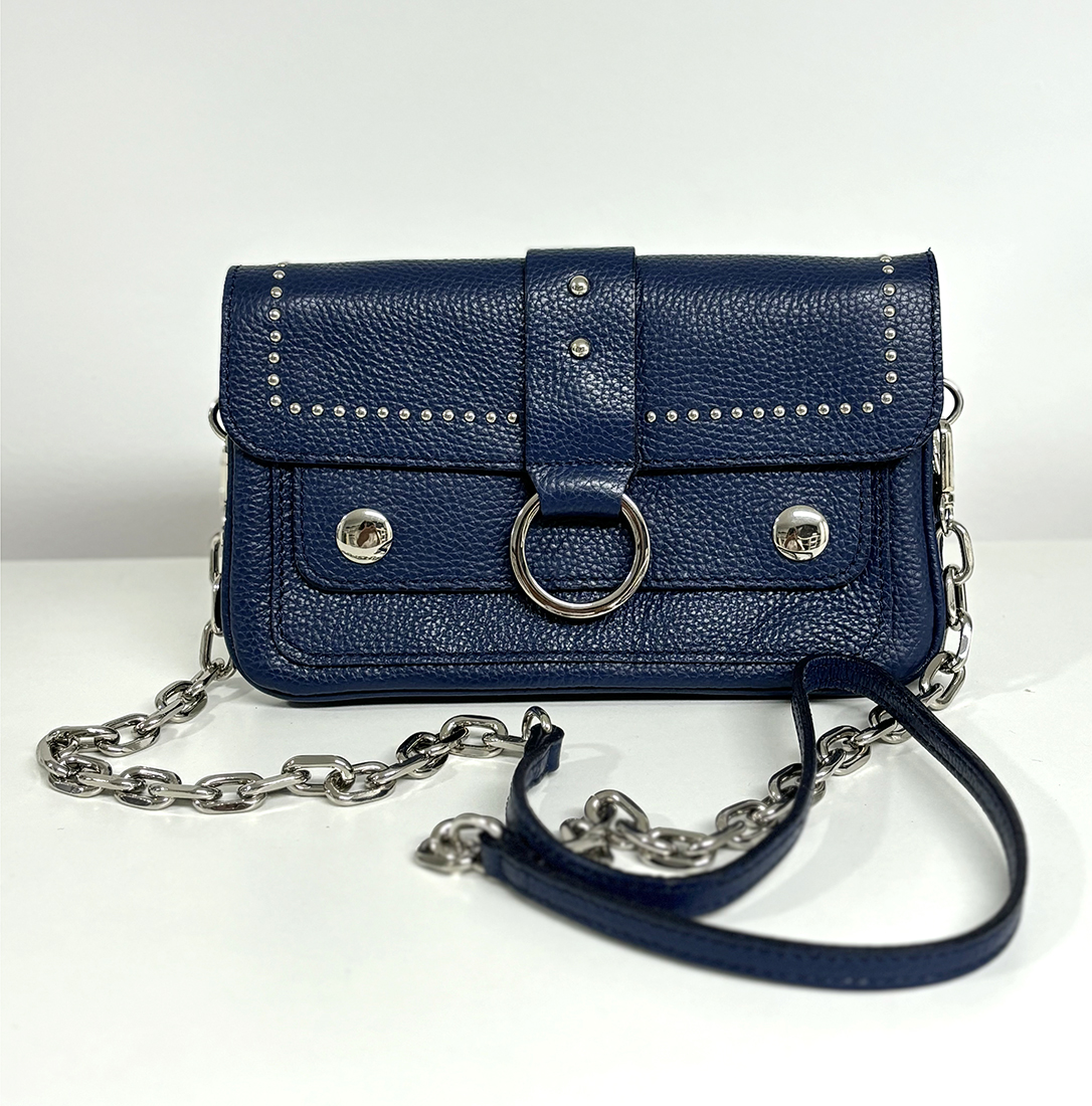 BOLSO CARTERA PIEL CADENA 