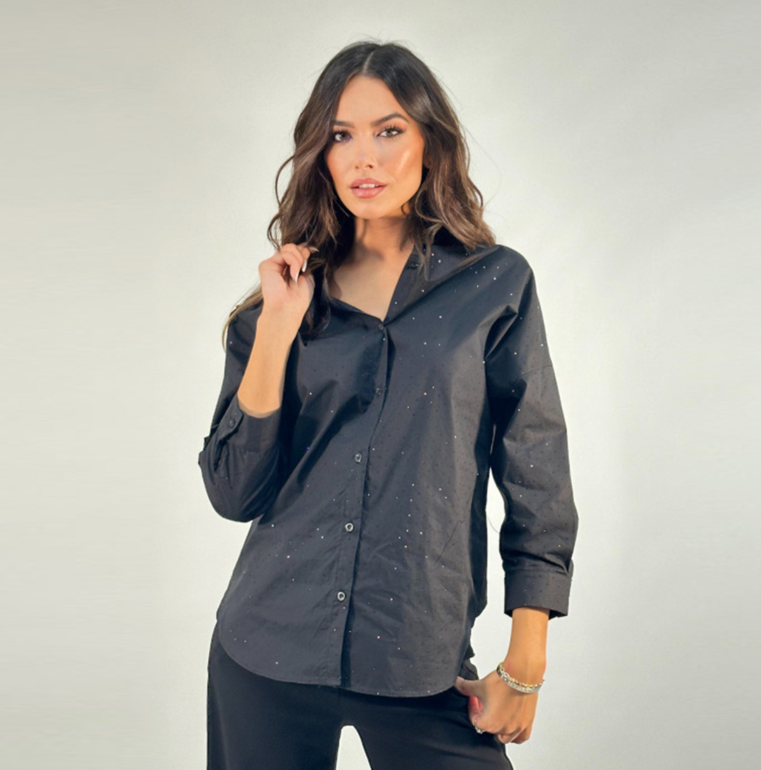 CAMISA STRASS