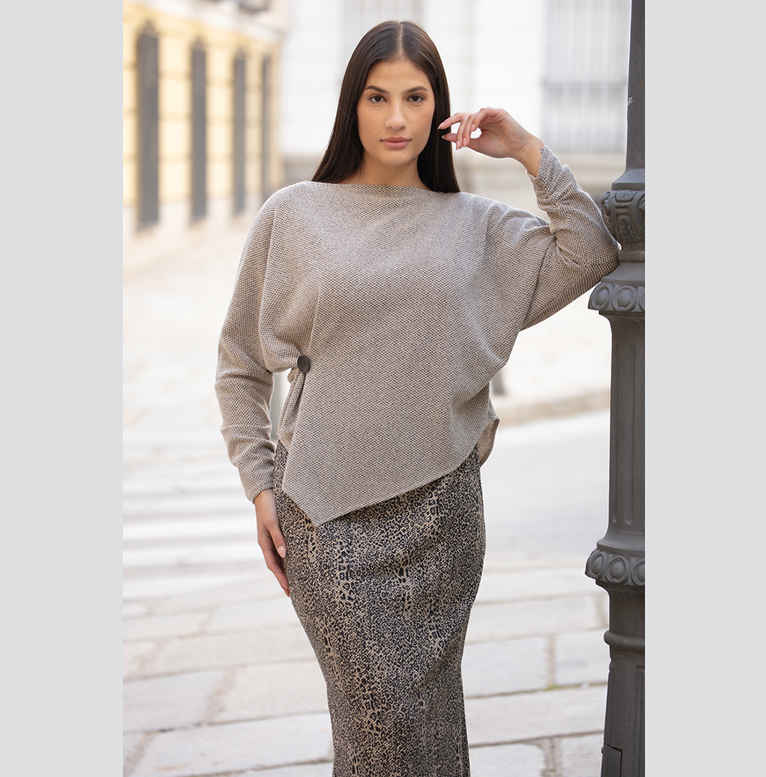 BLUSA BOTON PIRITA