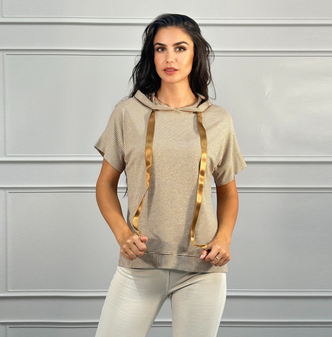 Camiseta FELPA STRIPE