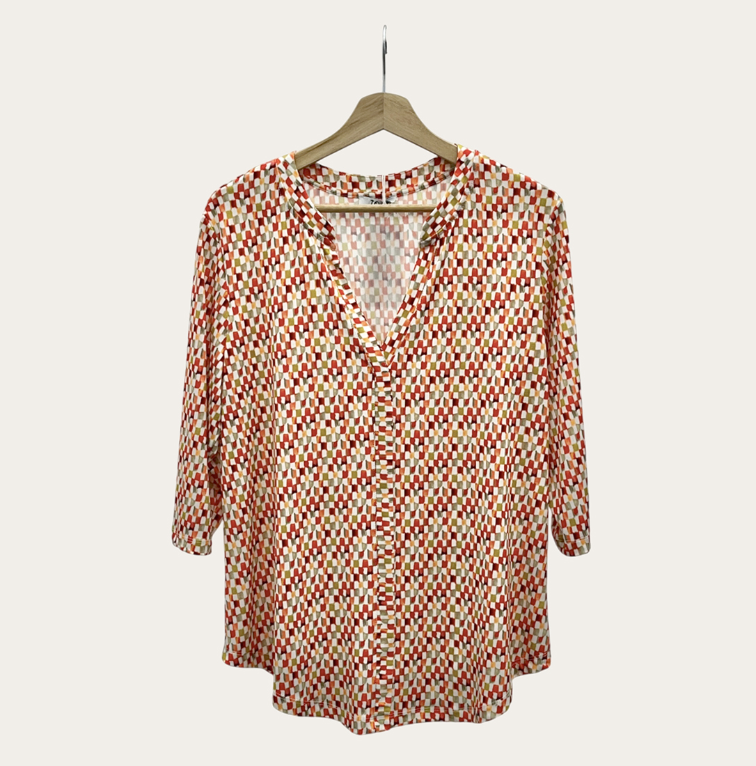 CAMISETA CUADRITOS