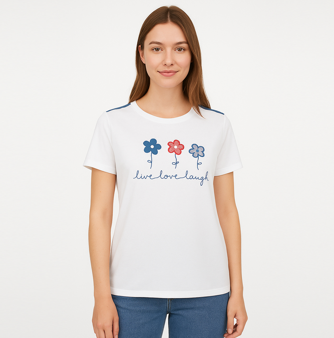 CAMISETA LIVE LOVE