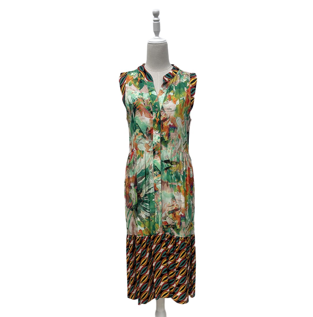 VESTIDO S/MANGAS ROSALIA