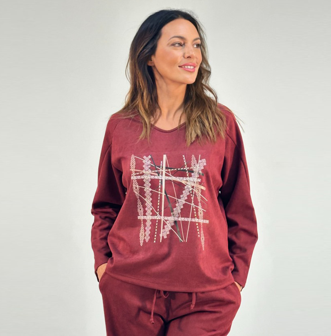 CAMISETA TWILL ETNIK