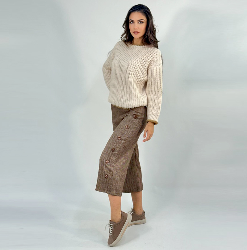 PANTALÓN GAUCHO BOTÓN TOLOSA