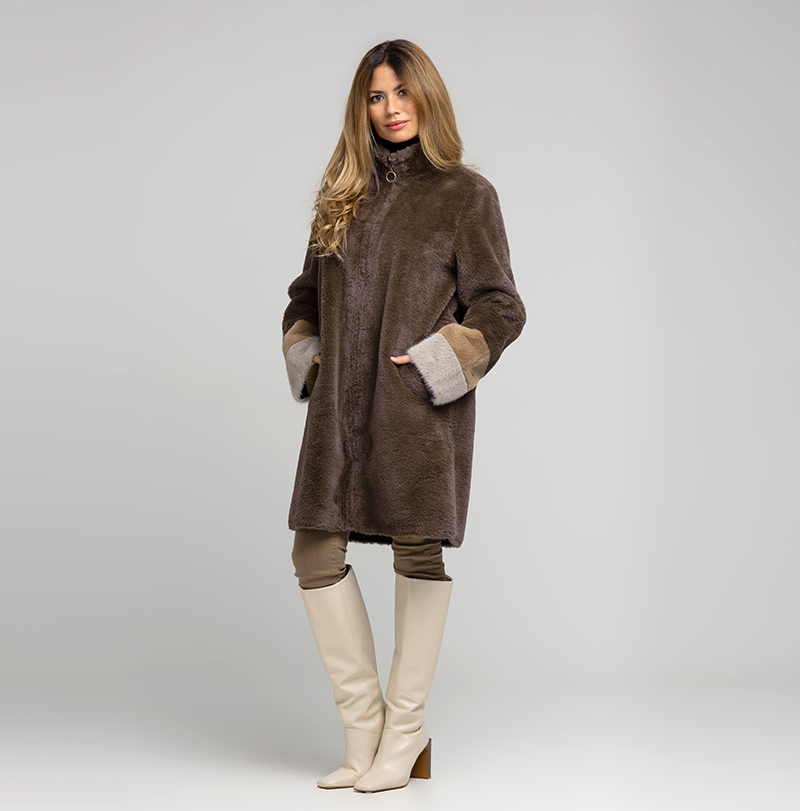 PARKA SILA REVERSIBLE PELO