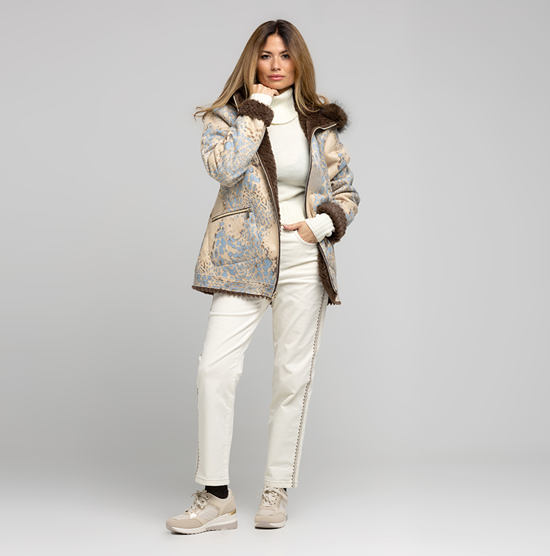 PARKA CINTA REVERSIBLE