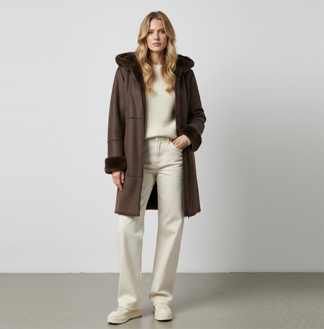 PARKA PLATA REVERSIBLE