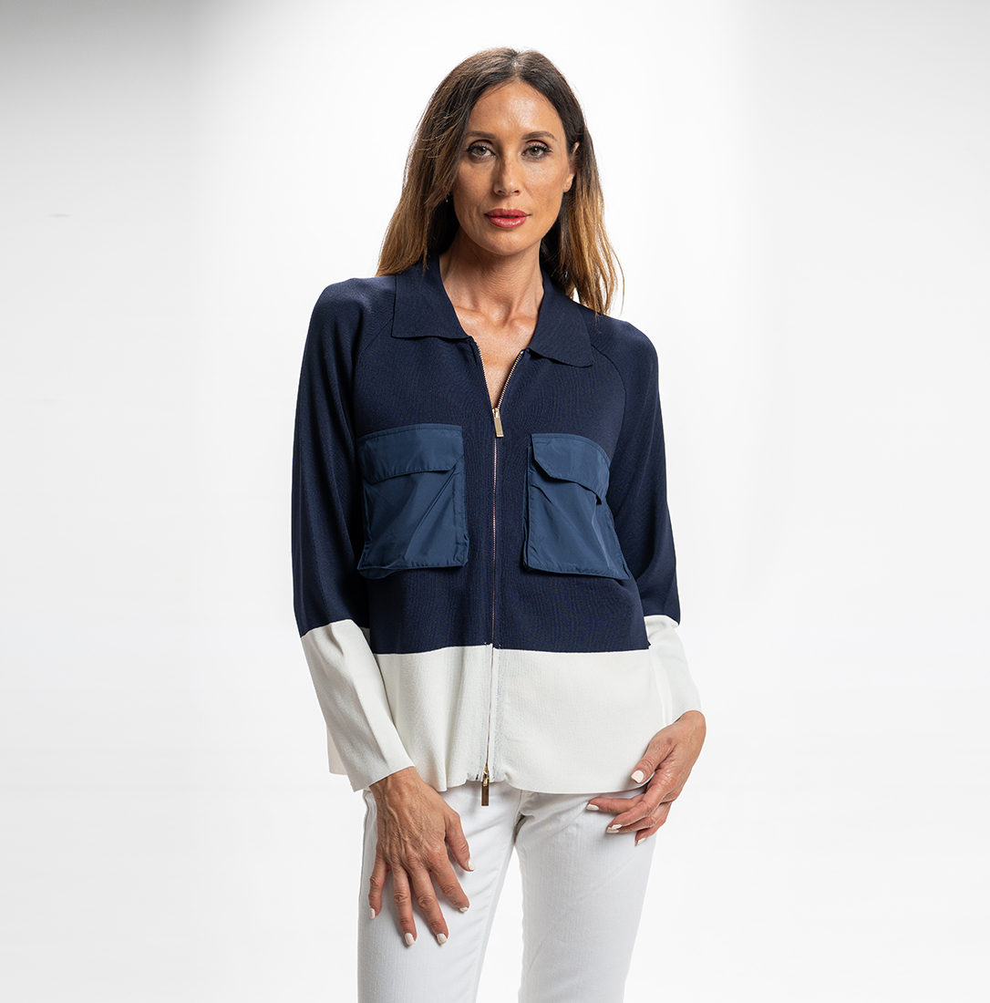 CHAQUETA BOLS.PLAST&Oacute;N