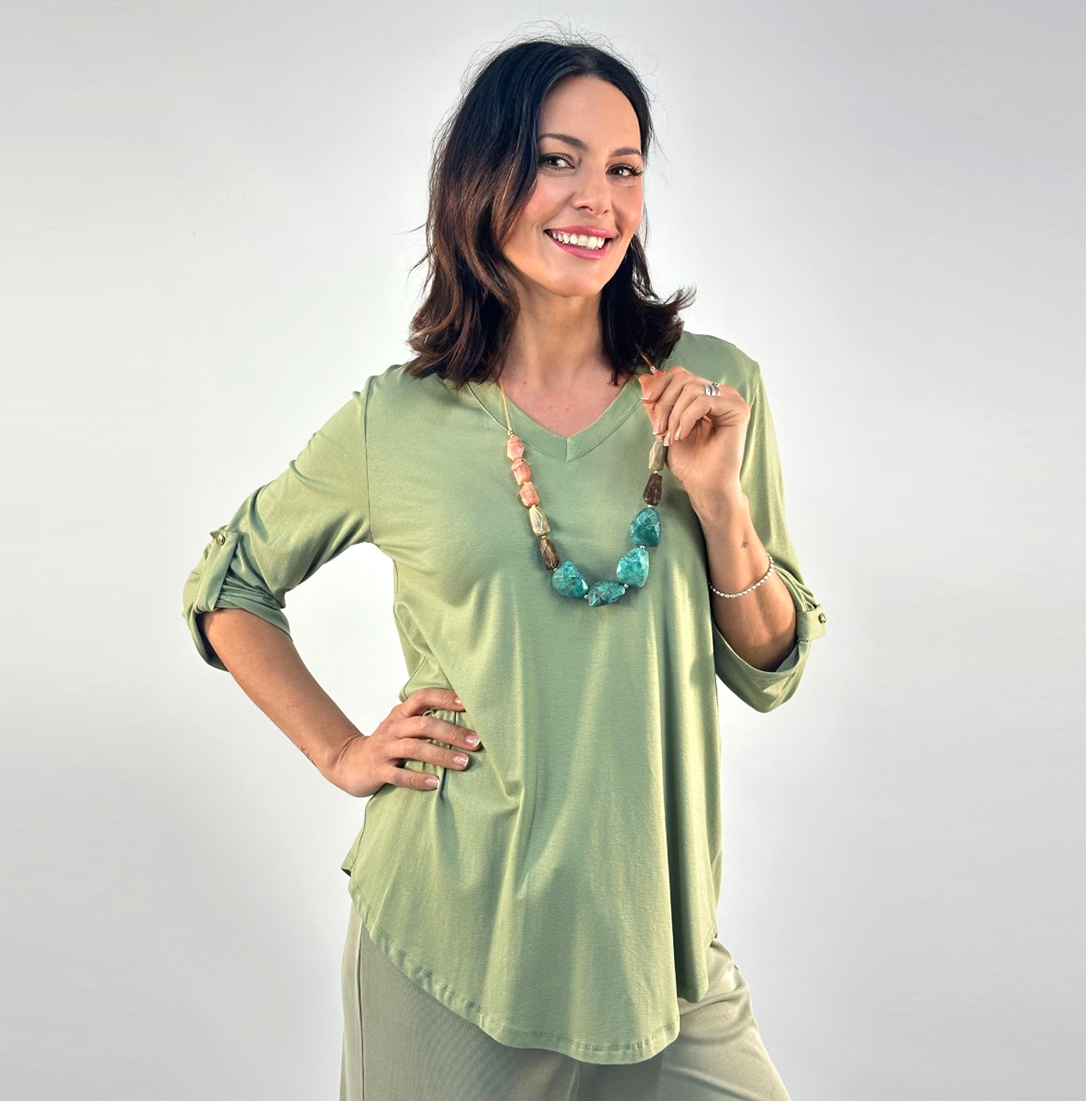 CAMISETA VISCO + COLLAR