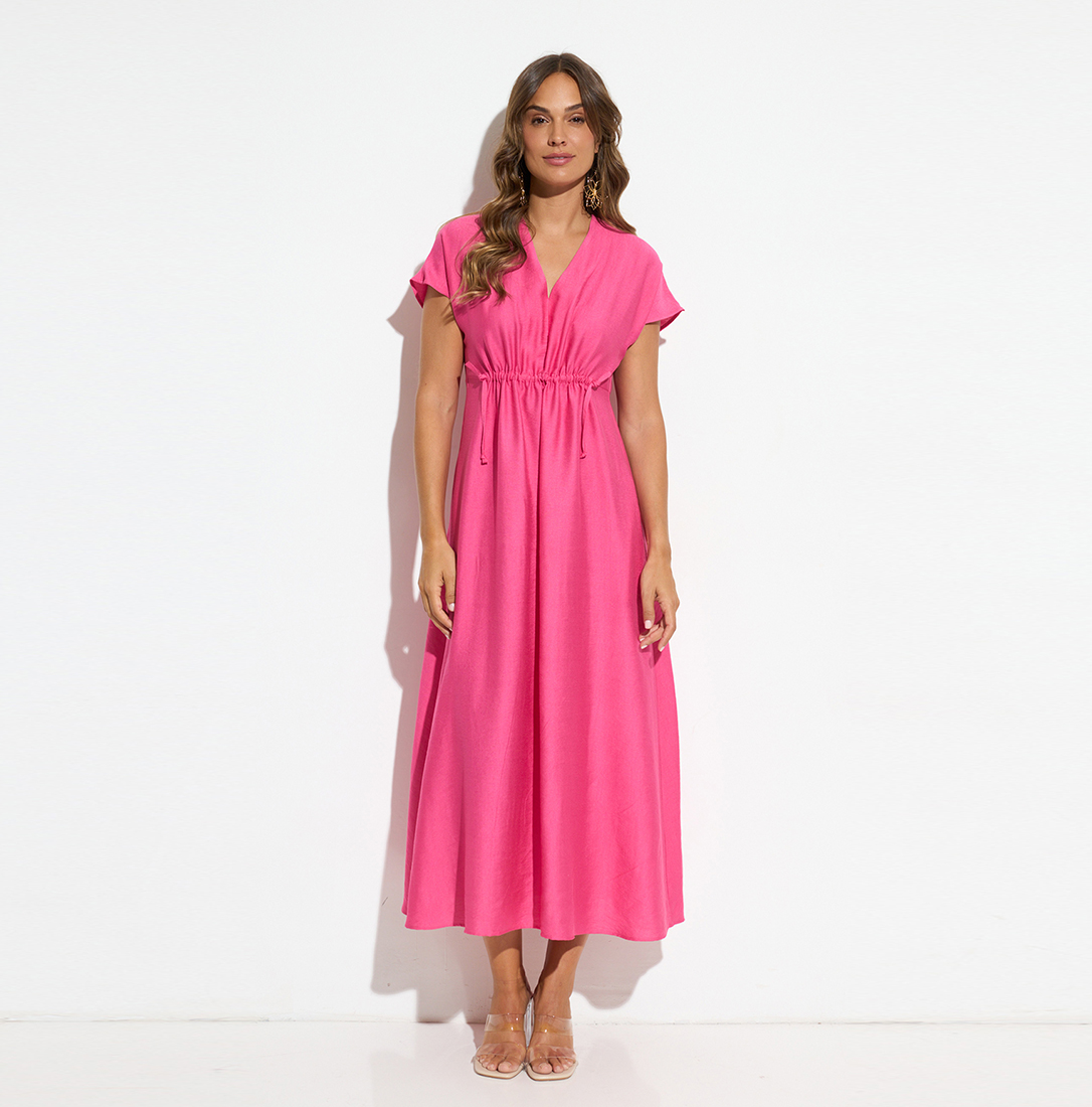 VESTIDO CORDON ALINE