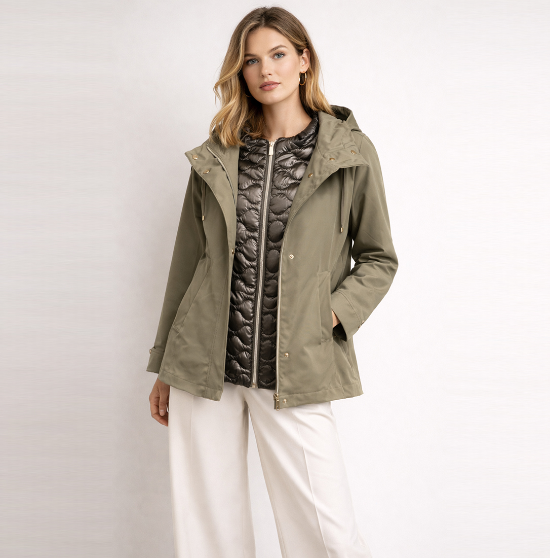 PARKA + CHALECO GIADA