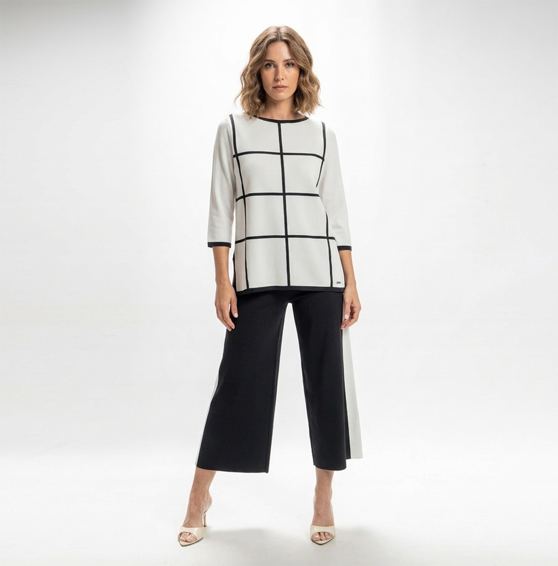 JERSEY INTARSIA CUADROS