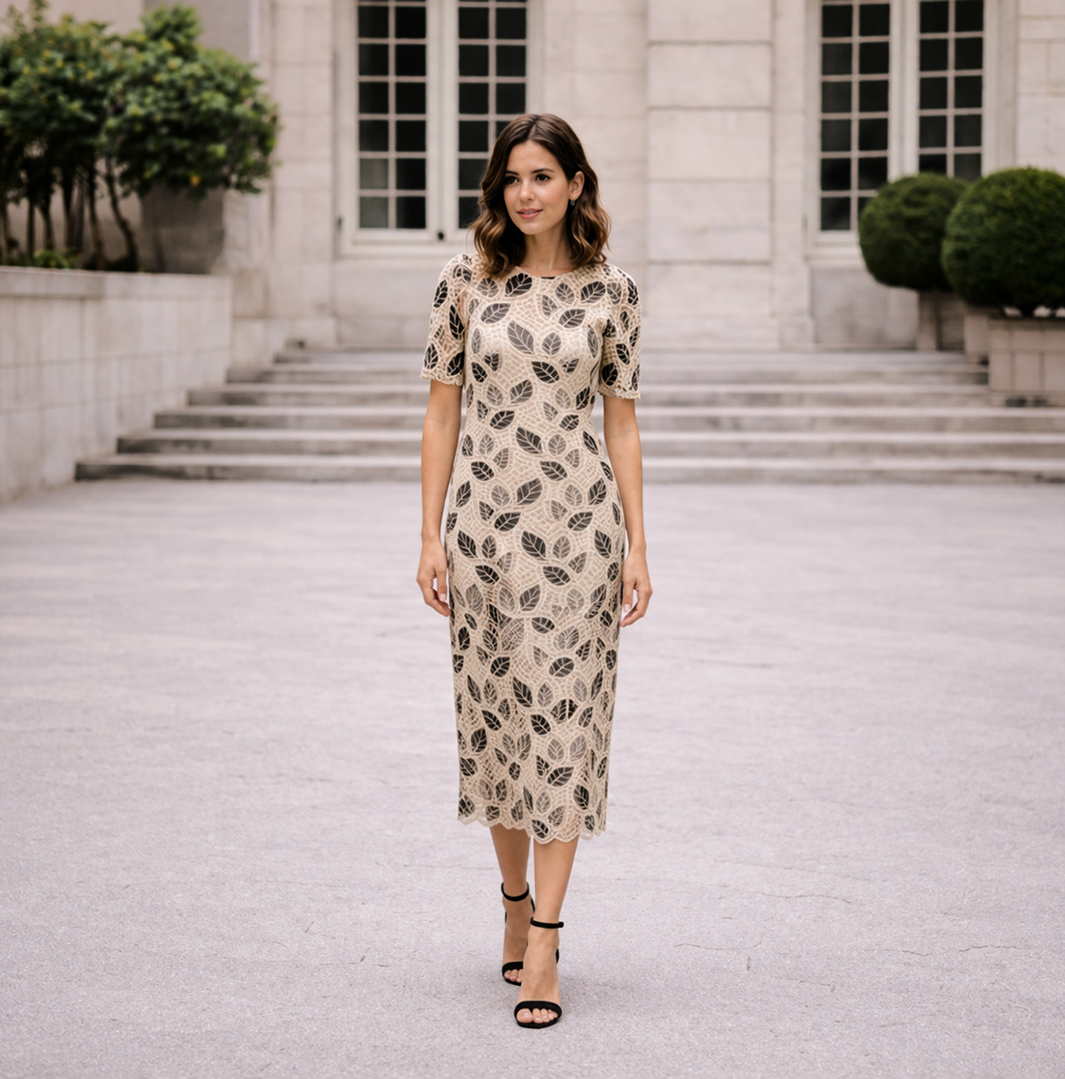 VESTIDO CECILE MANGA