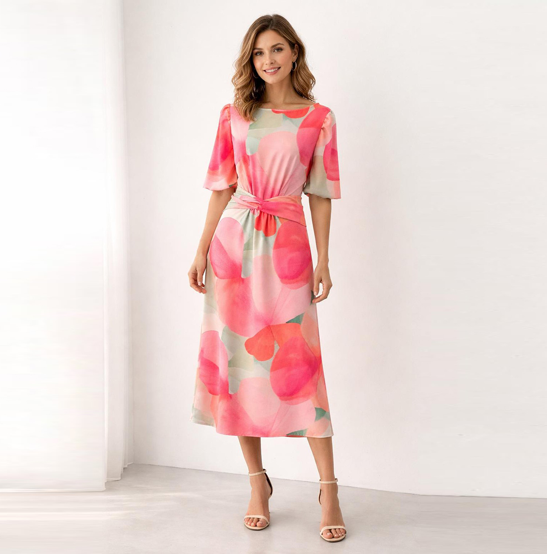 VESTIDO L.MANGA AMANDINE