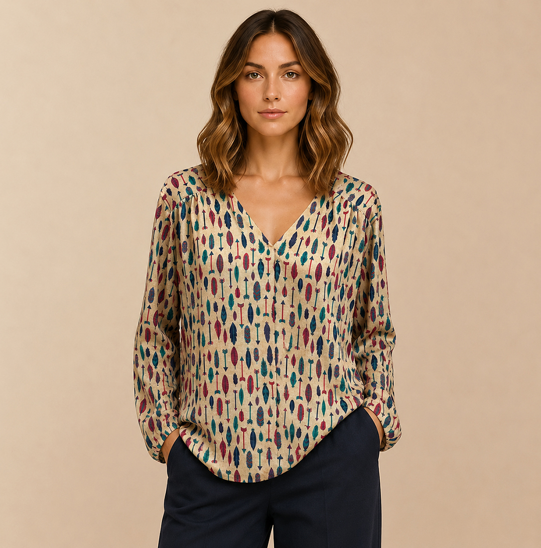 CAMISETA DE PUNTO PLUMA