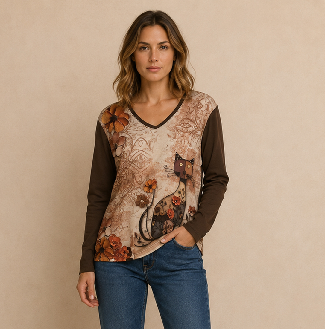 CAMISETA GATO
